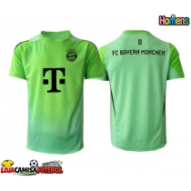 Camisa de Futebol Bayern Munich Goleiro Equipamento Principal 2025-26 Manga Curta